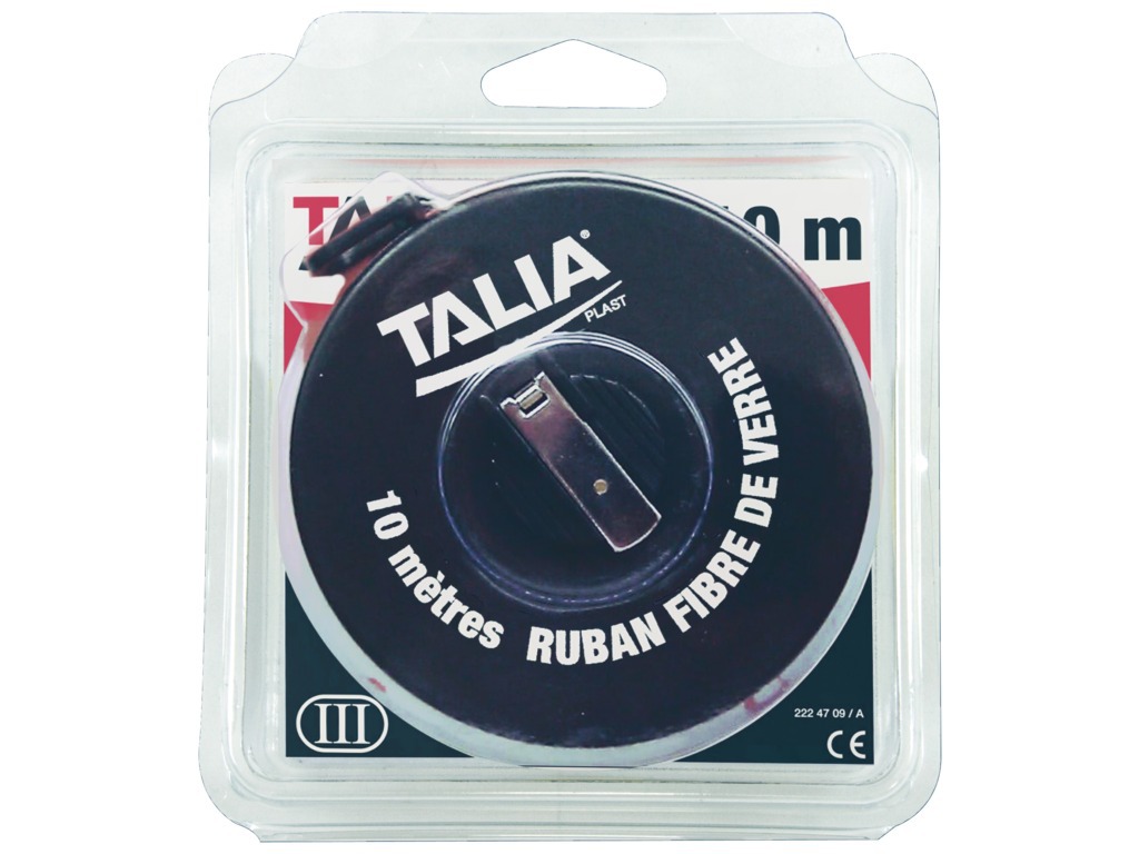 Décamètre ruban fibre de verre - Taliaplast