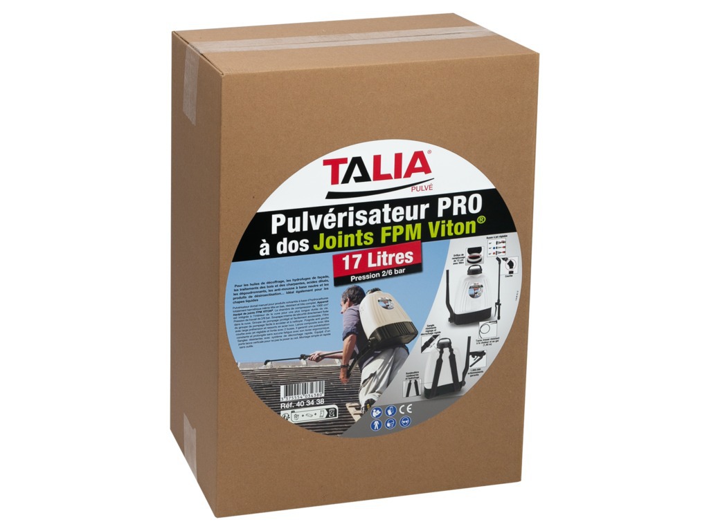 taliaPULVÉ® PRO à dos joints FPM Viton®