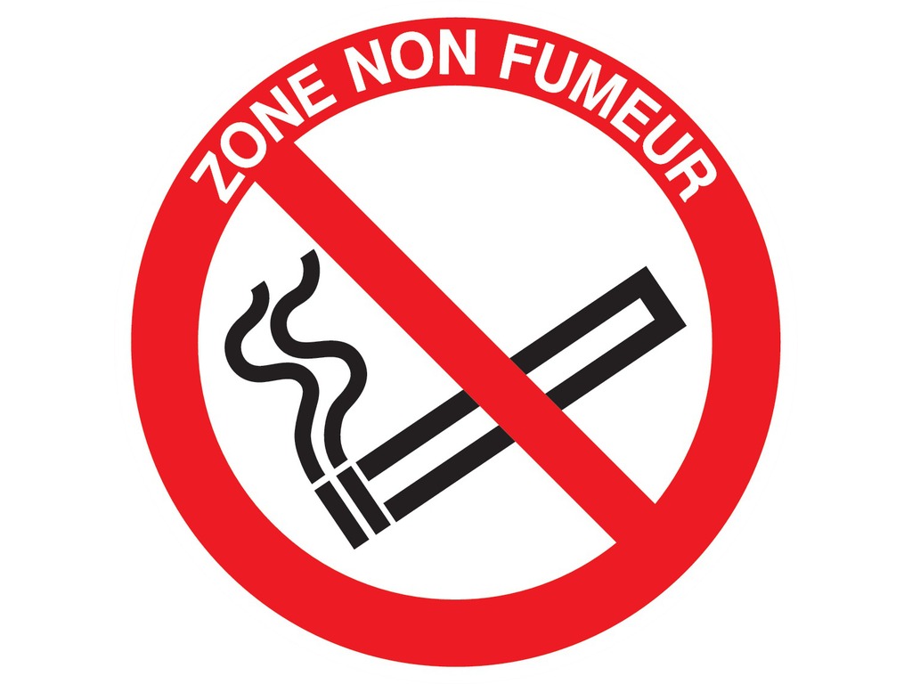 Zone non fumeur