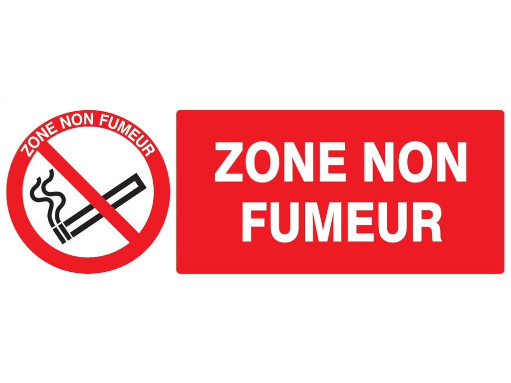 Zone non fumeur