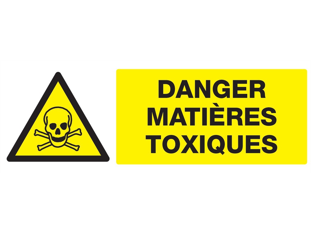 Danger matières toxiques