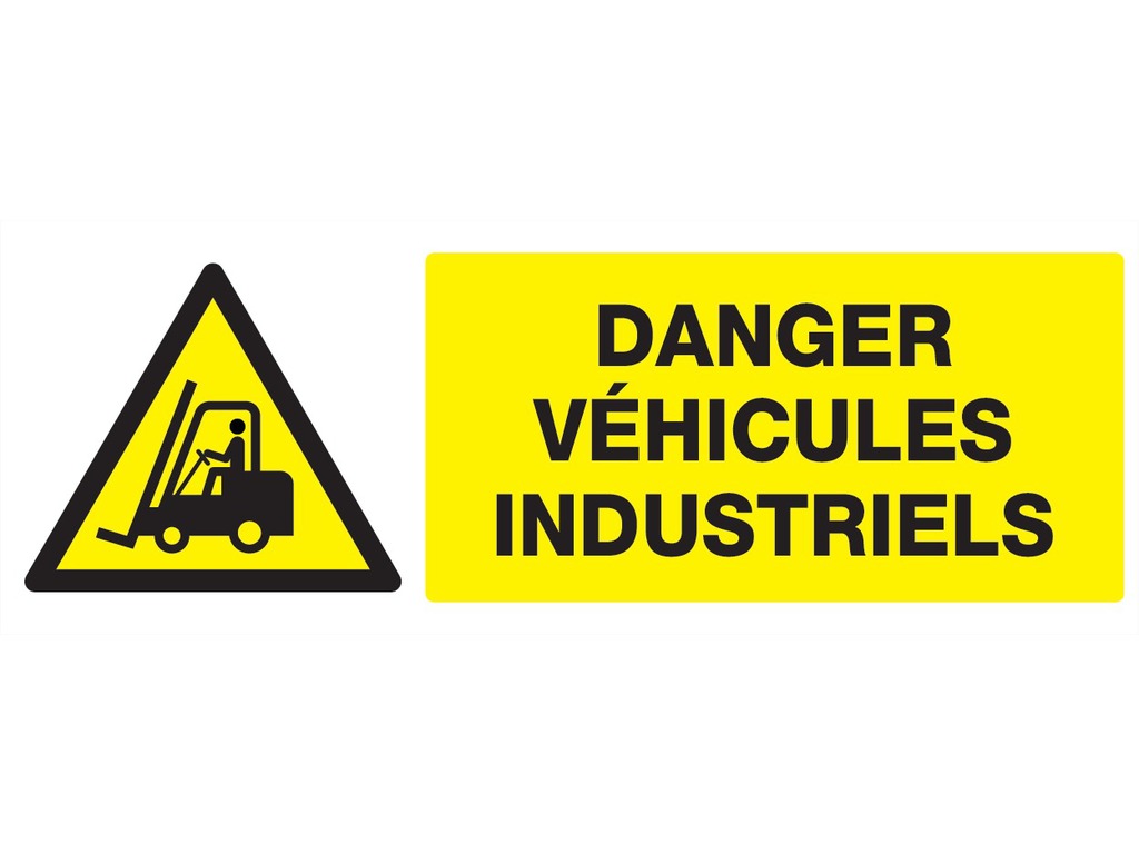 Danger véhicules industriels