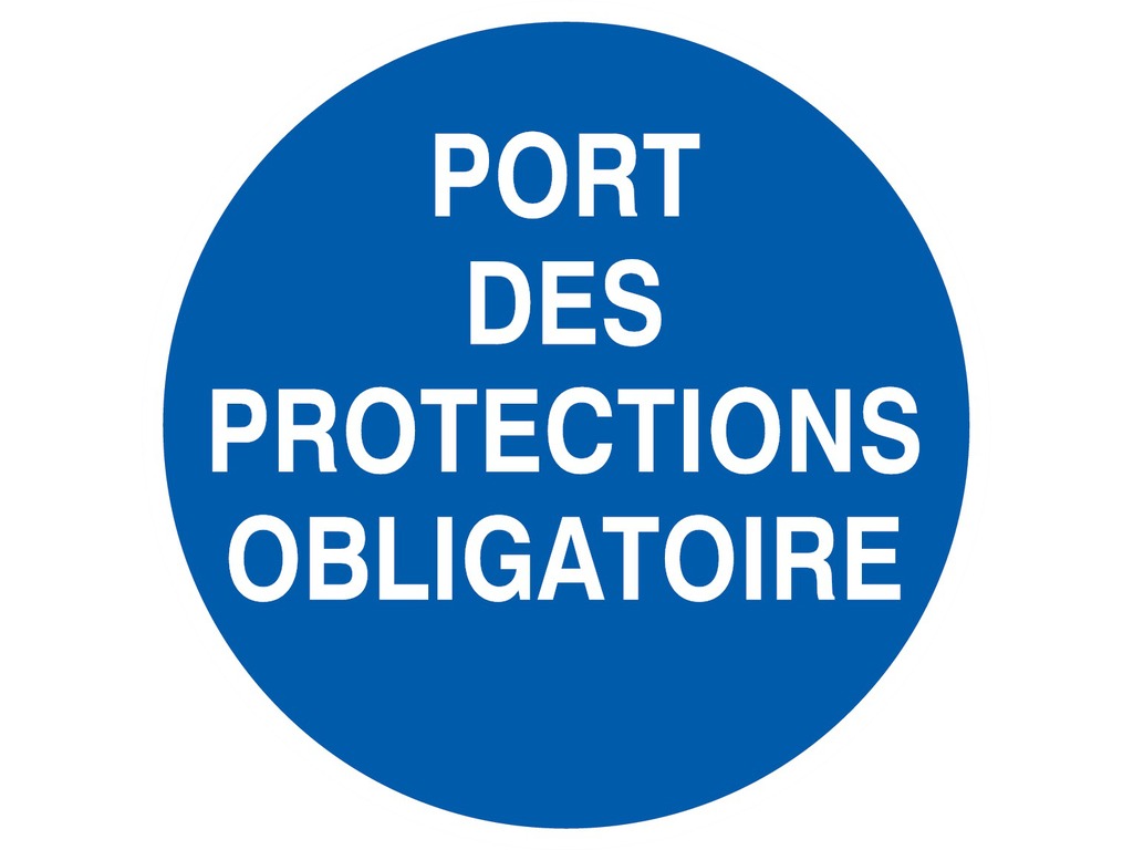 Port des protections obligatoire