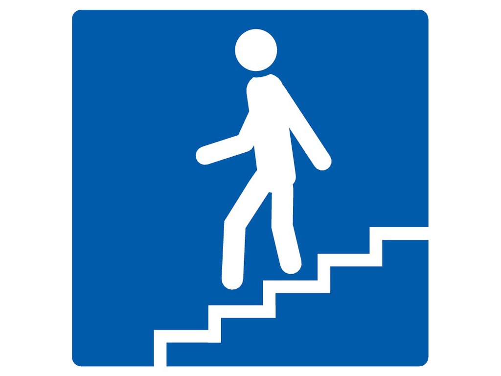Escalier descendant