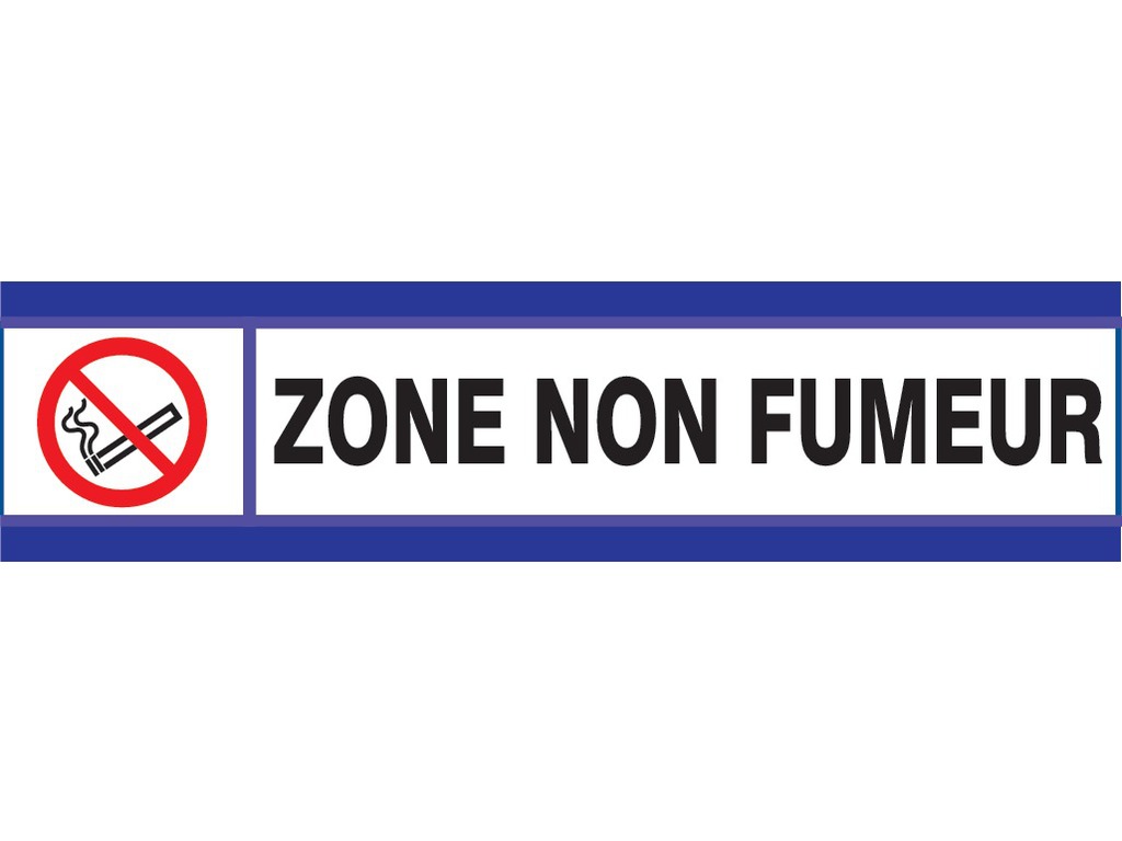 Zone non fumeurs