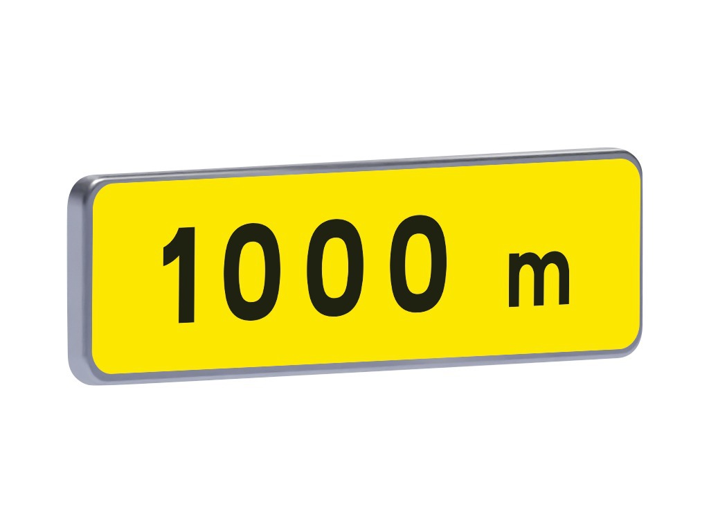 KM1 à 1000m