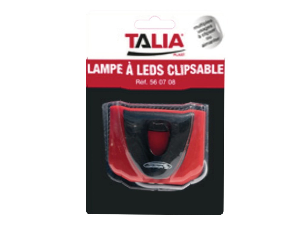 Lampe à LEDS clipsable