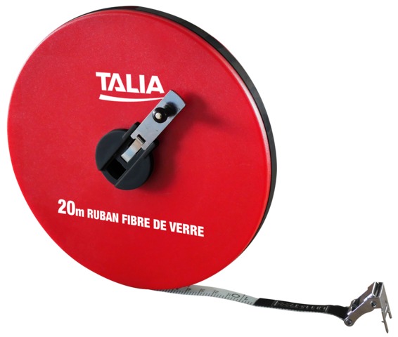 Décamètre ruban fibre de verre