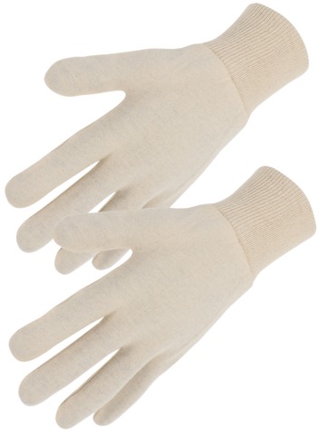 Gants manutention coton tricoté