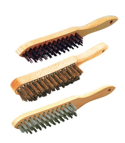 Brosse métallique à manche