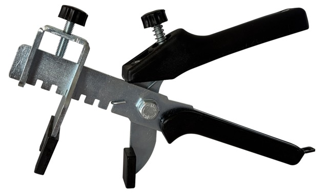 Pliers for self-leveling flanges and wedges