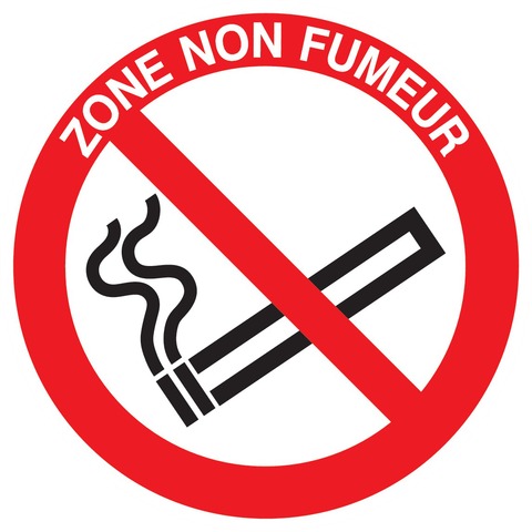 Zone non fumeur