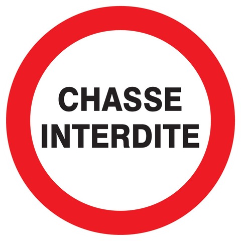 Chasse interdite