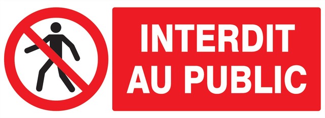 Interdit au public