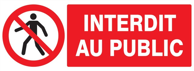 Interdit au public