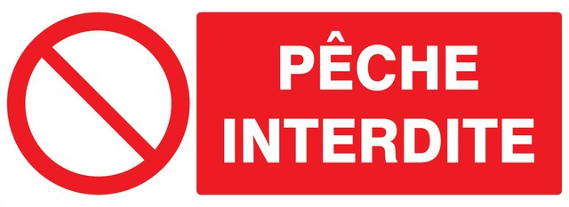 Pêche interdite