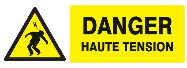 Danger haute tension