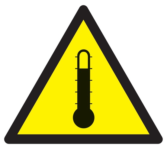 Danger haute température