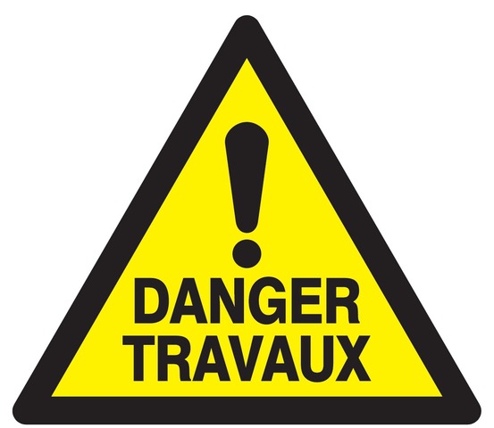 Danger travaux