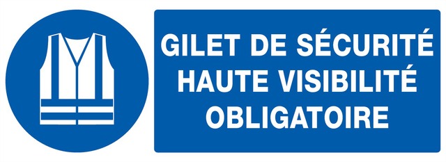 Gilet de sécurité haute visibilité obligatoire