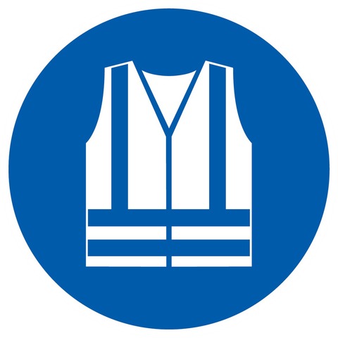 Gilet de sécurité haute visibilité obligatoire