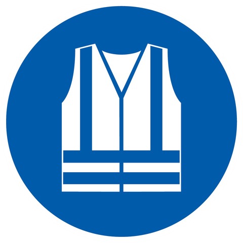 Gilet de sécurité haute visibilité obligatoire