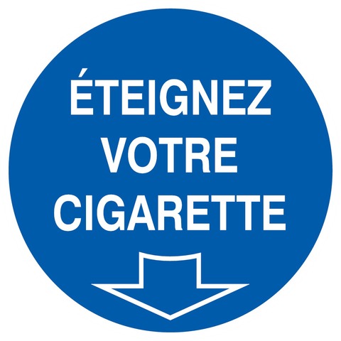 Éteignez votre cigarette