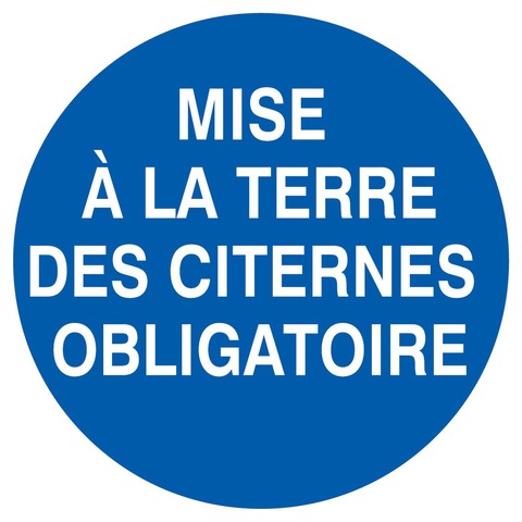 Mise à la terre des citernes obligatoire