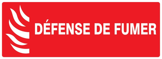 Défense de fumer (incendie)