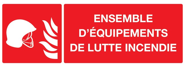 Ensemble d’équipements de lutte incendie