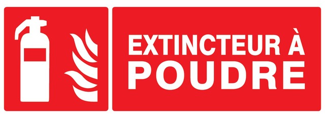 Extincteur à poudre