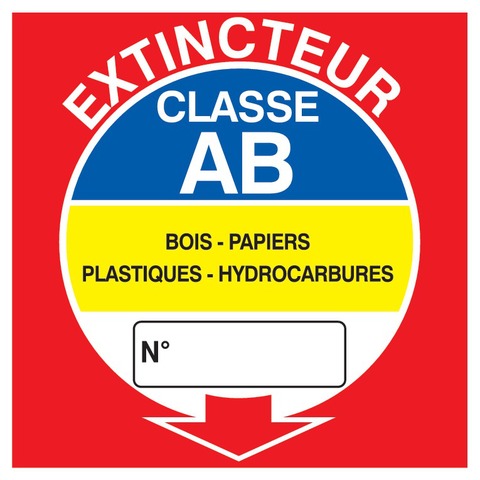 Extincteur classe AB