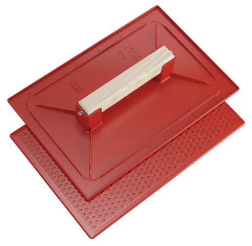 Taloche en PS Choc rouge rectangulaire