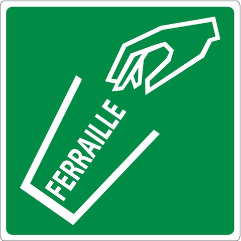 Poubelle ferraille