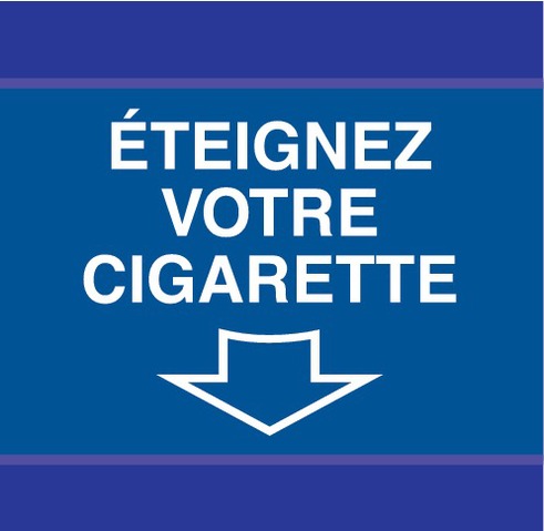 Éteignez votre cigarette