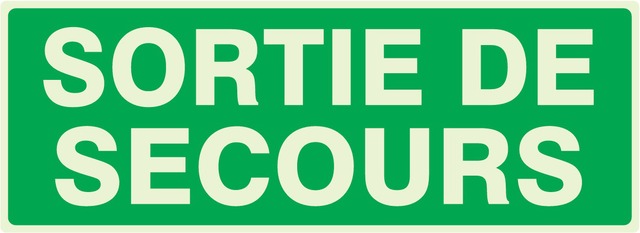 Sortie de secours