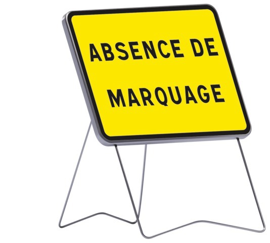 KC1 Absence de marquage