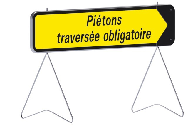 KD Piétons traversée obligatoire