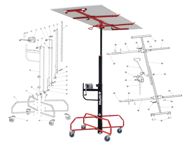 Pièces de rechange pour taliatop® MULTI+ V1