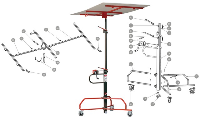 Pièces de rechange pour taliatop JUNIOR