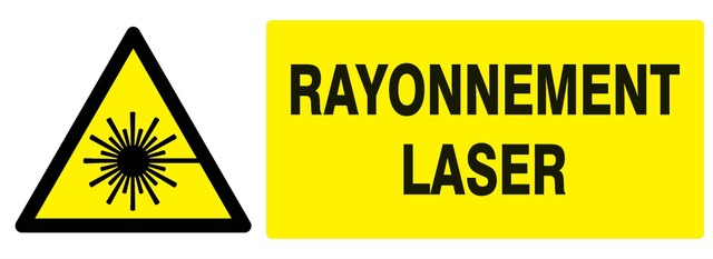 Danger rayonnement laser