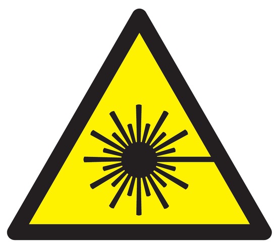 Danger, rayonnement laser