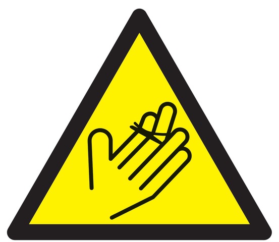 Danger attention à vos mains