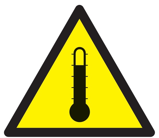 Danger haute température