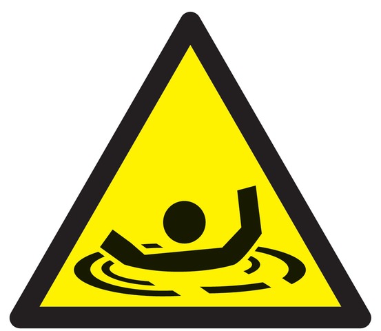 Danger risque de noyade