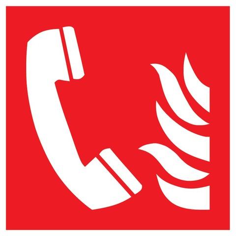 Téléphone à utiliser en cas d'incendie