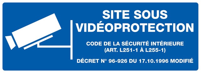 Site sous vidéoprotection